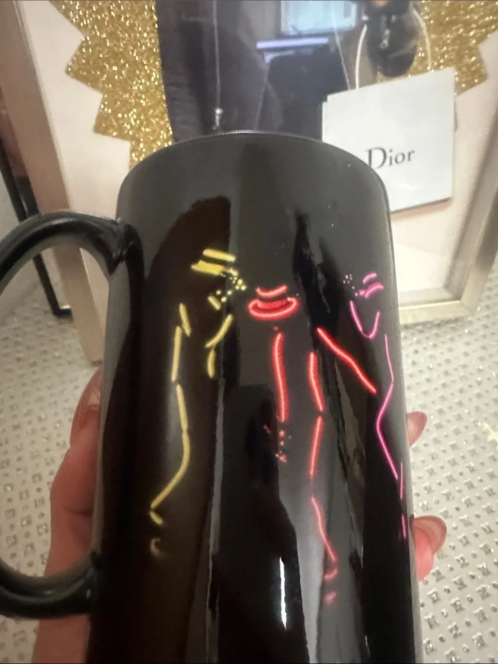 Michael Jackson ONE Cirque du Soleil Black  Mug